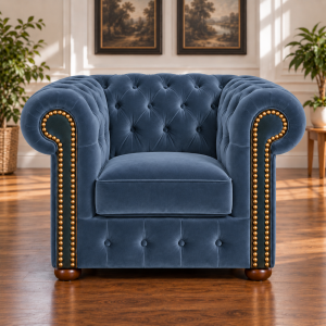 Fotel Chesterfield „Classic” – Welur